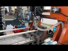 নাইলন ব্রিসল সহ দক্ষ ঘূর্ণায়মান সর্পিল সিলিন্ডার রোলার সোলার প্যানেল ক্লিনিং ব্রাশ